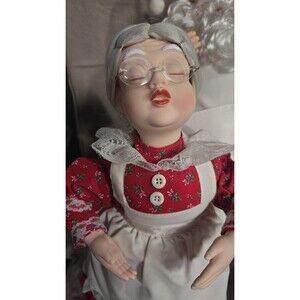 Telco Motionette Kissing Santa Claus Animated  Figurine
